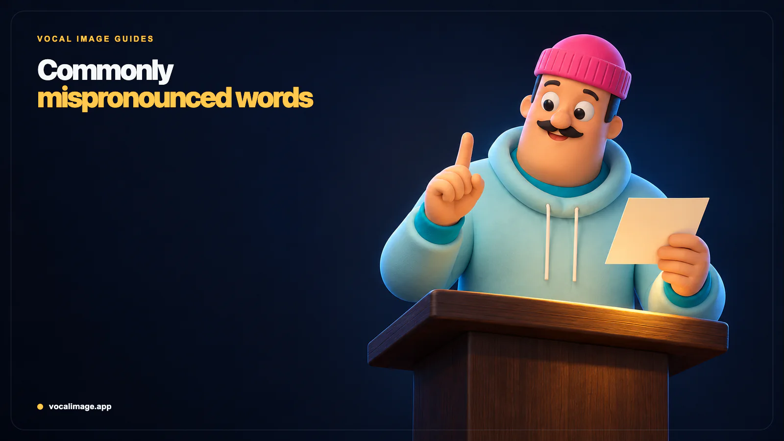 45 Commonly Mispronounced Words and How to Say Them