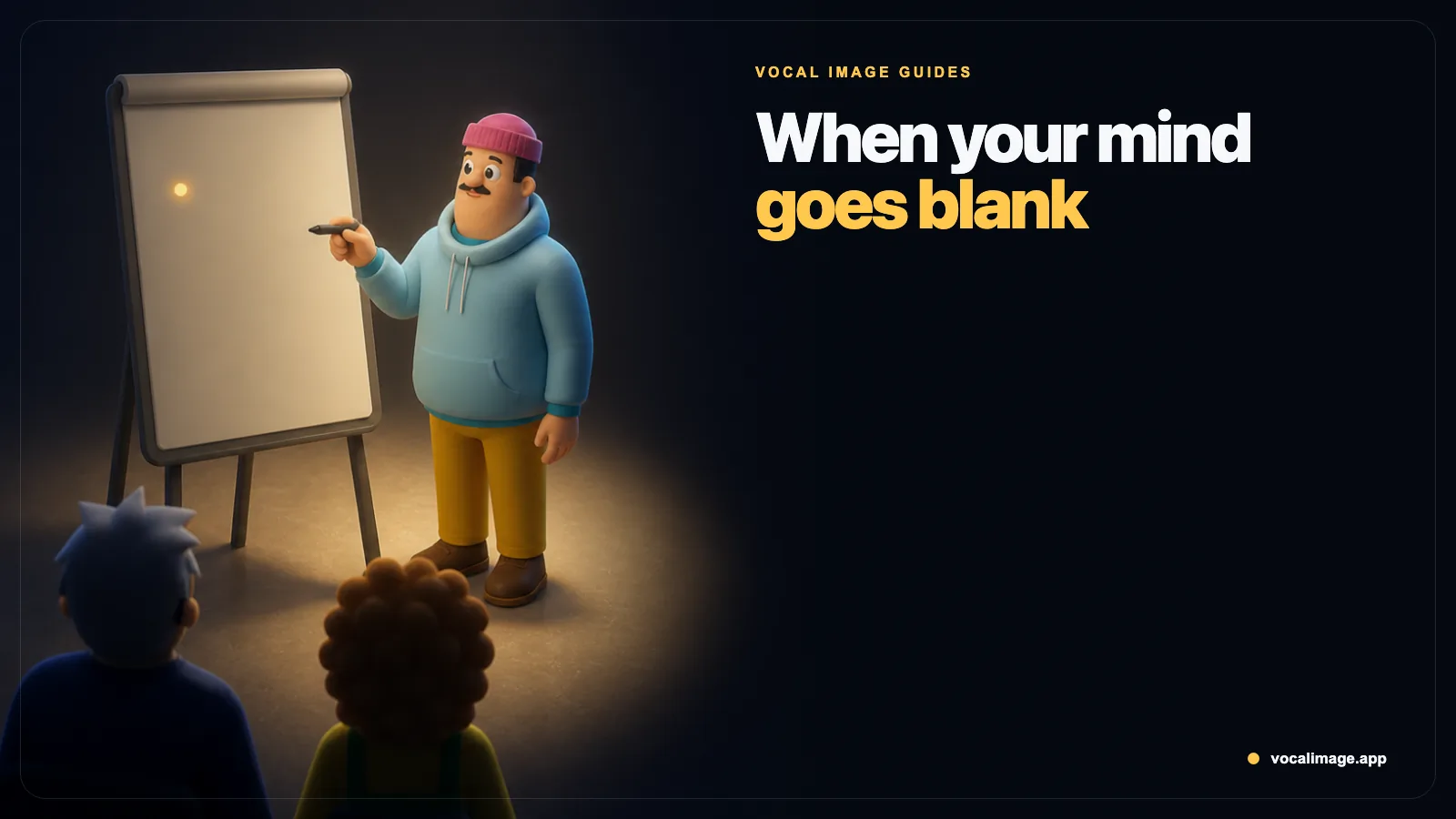 Mind Goes Blank When Speaking? Here's the Mechanism & Fix