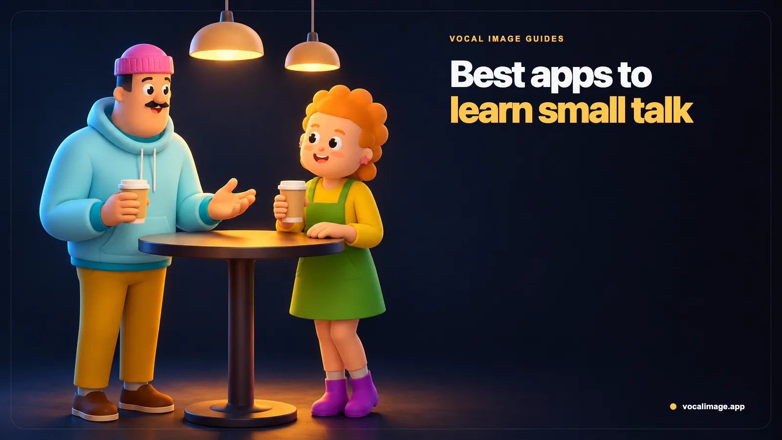 Las mejores apps para aprender small talk en 2026: 8 apps para practicar conversaciones cotidianas