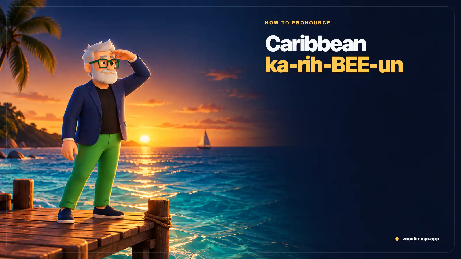 How to Pronounce Caribbean: ka-rih-BEE-un or kuh-RIB-ee-un?