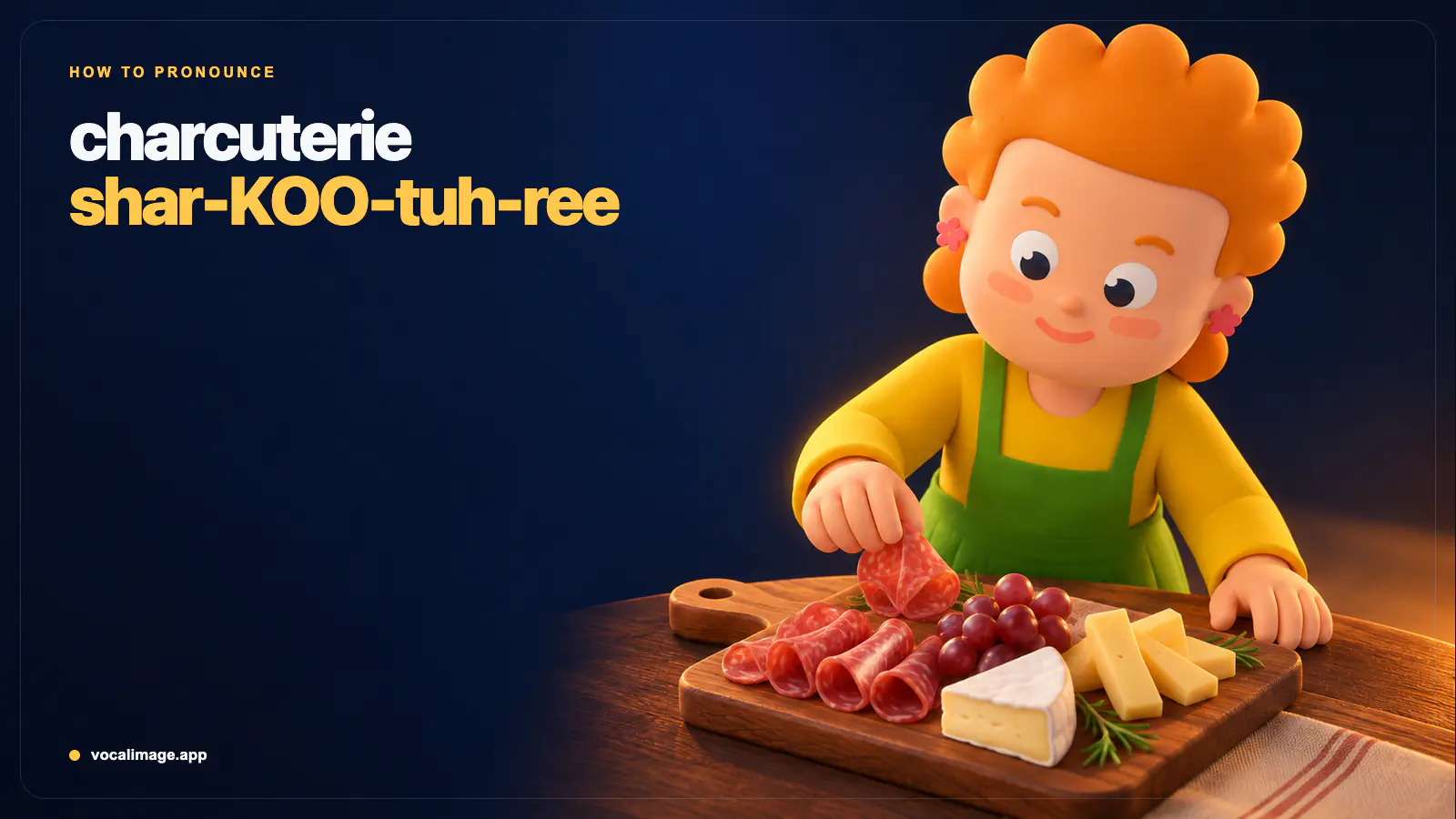 How to Pronounce Charcuterie: shar-KOO-tuh-ree or -REE?