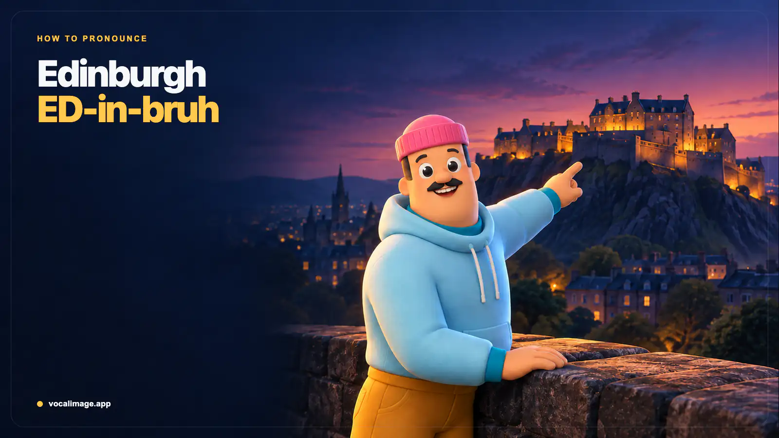 How to Pronounce Edinburgh: ED-in-bruh or ED-in-burg?