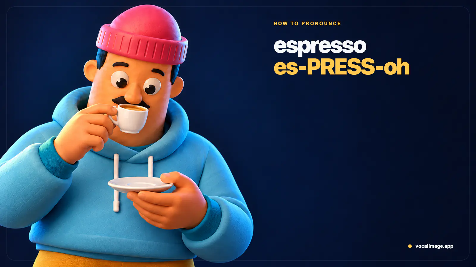 How to Pronounce Espresso: Espresso or Expresso?