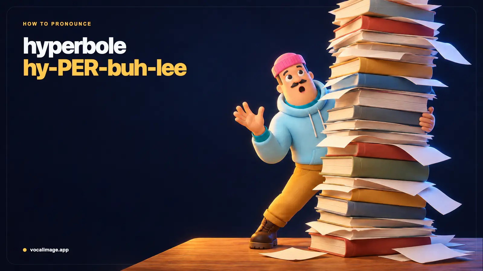 How to Pronounce Hyperbole: hy-PER-buh-lee, Not HY-per-bowl