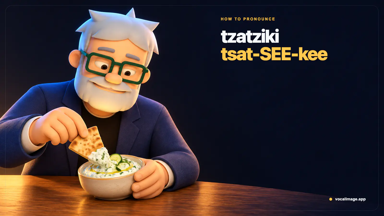 How to Pronounce Tzatziki: tsat-SEE-kee or dzah-DZEE-kee?