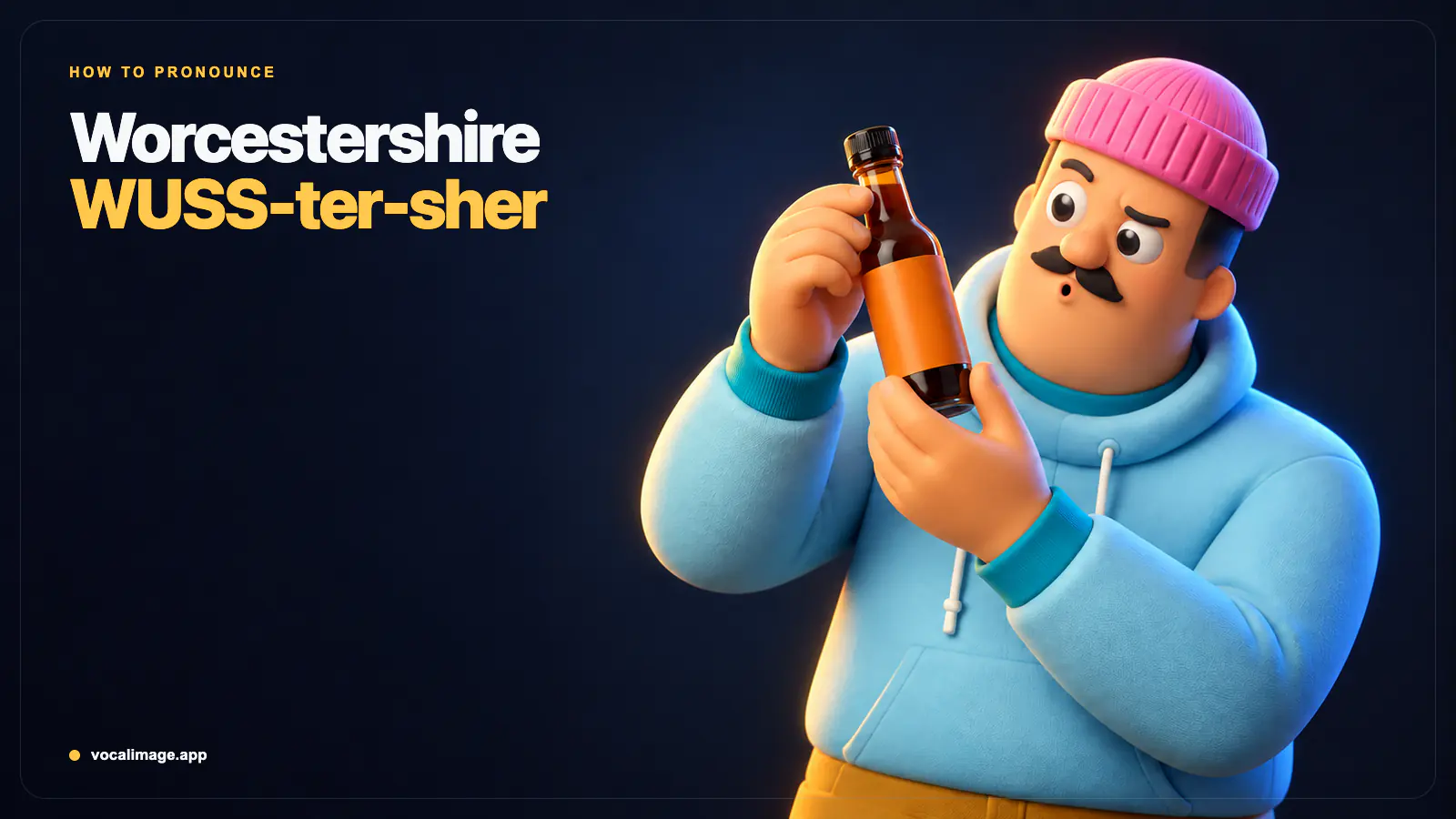 How to Pronounce Worcestershire: Is It Really "Wooster"?