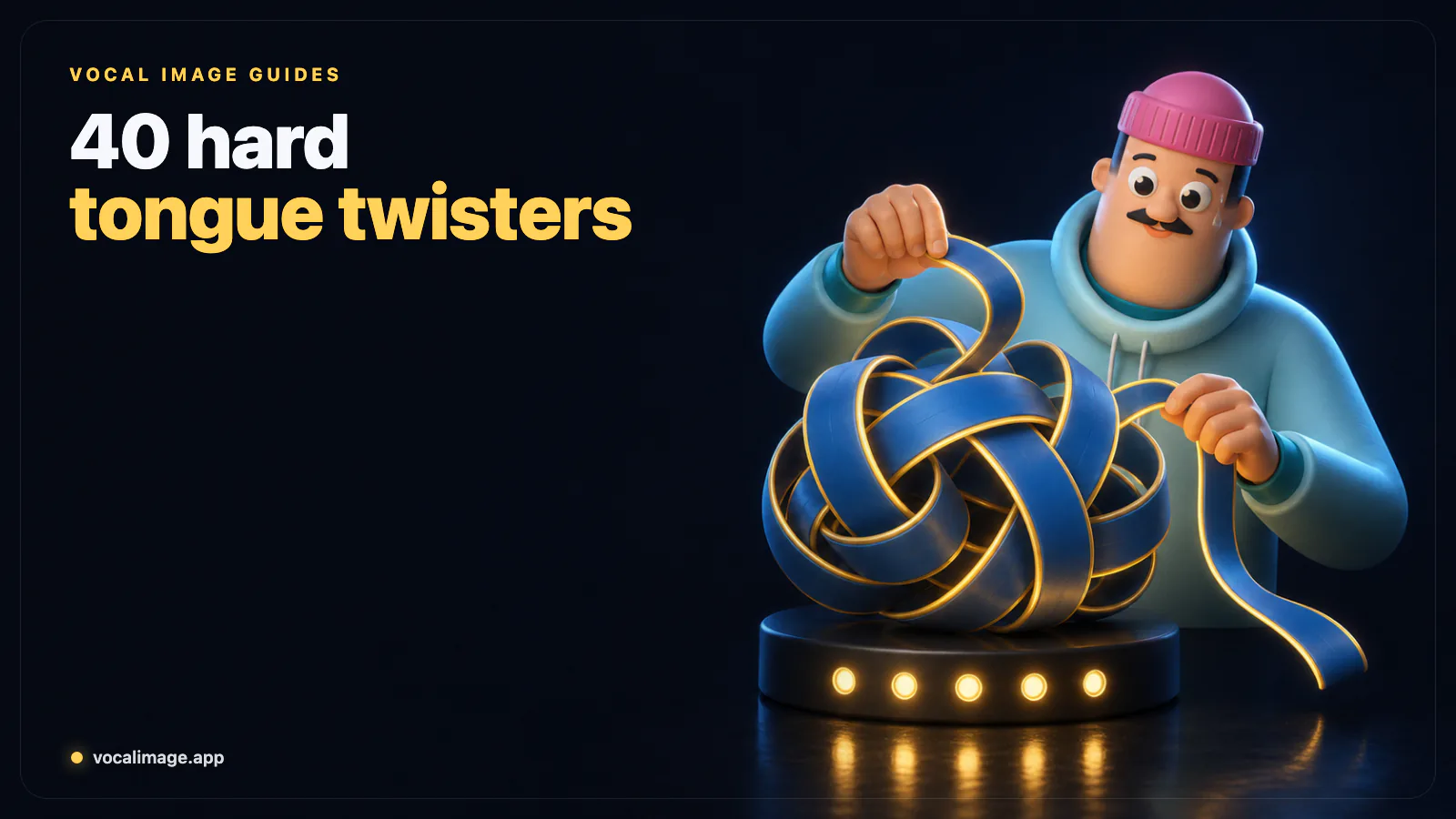 40 Hard Tongue Twisters (Ranked by Difficulty, AI-Scored)